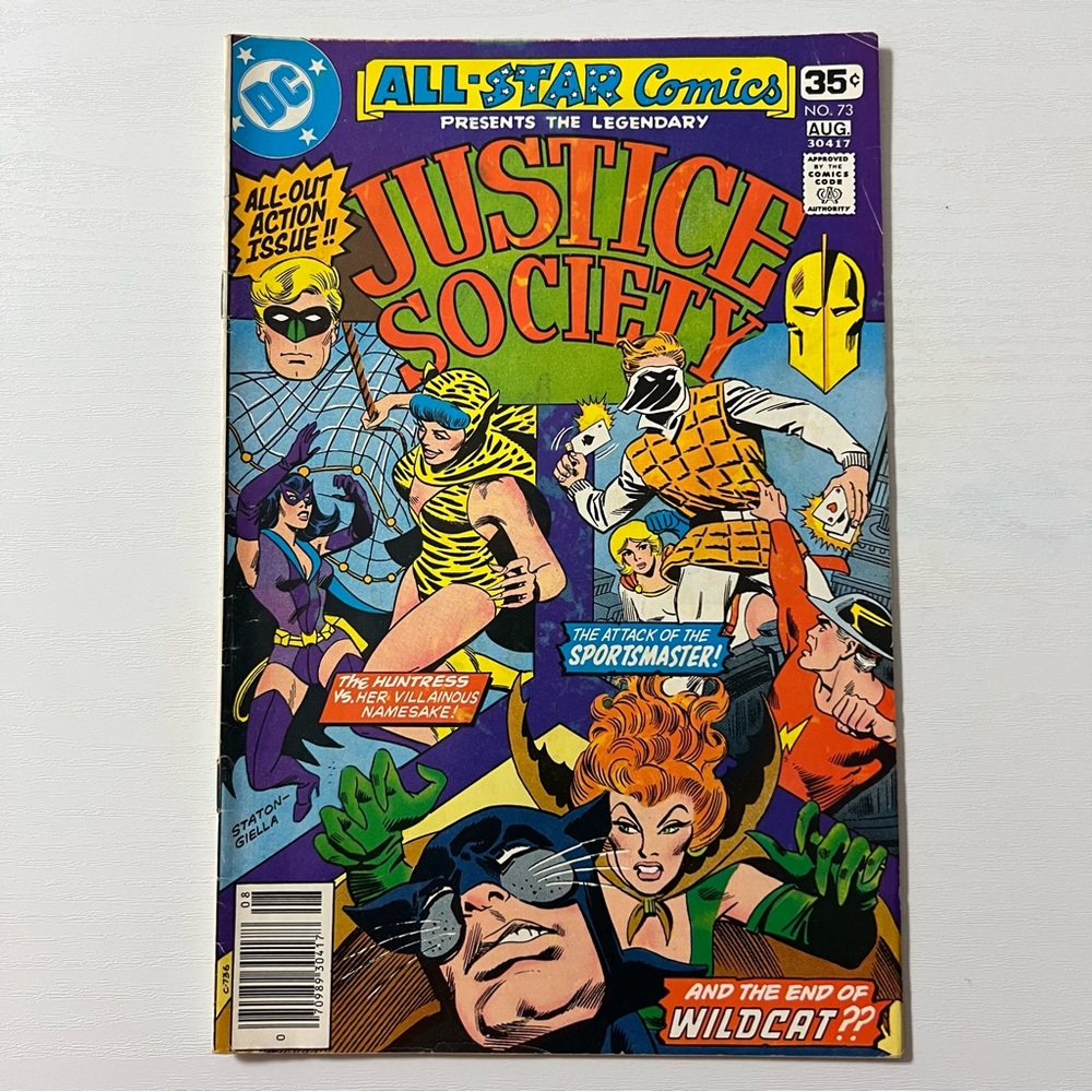 DC Comics All-Star Comics #73 August 1978 NS Bronze Age FN